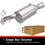 BRExhaust 2007 Mazda CX-9 3.5L | 2008-2015 Mazda CX-9 3.7L Direct-Fit Exhaust Muffler Kit 108-0003