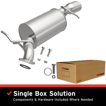BRExhaust 2007 Mazda CX-9 3.5L / 2008-2015 Mazda CX-9 3.7L Direct-Fit Exhaust Muffler Kit 108-0004