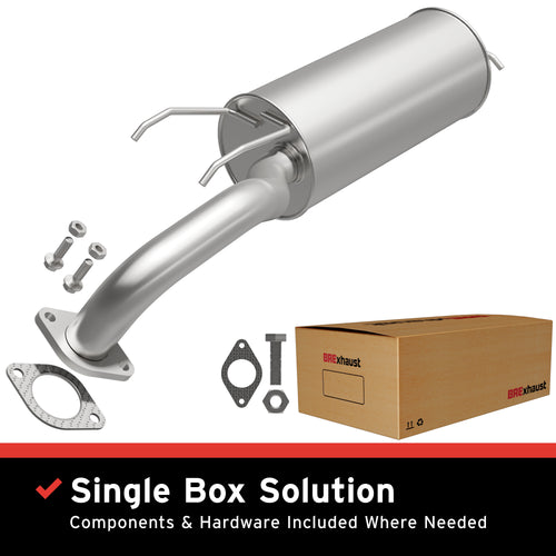 BRExhaust 2004-2009 Kia Spectra 2.0L | 2007 Kia Spectra5 2.0L Direct-Fit Exhaust Muffler Kit 108-0007