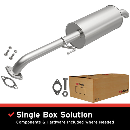 BRExhaust 2010-2013 Kia Forte 2.0L | 2011-2013 Kia Forte 2.4L Direct-Fit Exhaust Muffler Kit 108-0014
