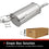 BRExhaust 2013-2019 Nissan Sentra 1.8L Direct-Fit Exhaust Muffler Kit 108-0016