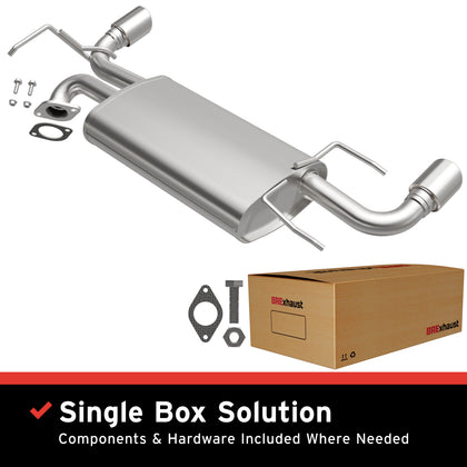 BRExhaust 2003-2007 Nissan Murano 3.5L Direct-Fit Exhaust Muffler Kit 108-0029