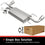 BRExhaust 2003-2007 Nissan Murano 3.5L Direct-Fit Exhaust Muffler Kit 108-0029