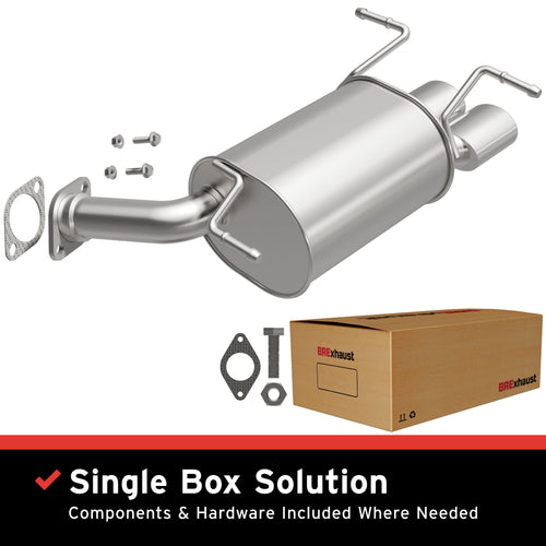 BRExhaust 2003-2005 INFINITI G35 3.5L Direct-Fit Exhaust Muffler Kit 108-0031