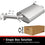 BRExhaust 2005-2006 INFINITI G35 3.5L Direct-Fit Exhaust Muffler Kit 108-0033