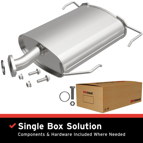 BRExhaust 2009-2014 Nissan Cube 1.8L Direct-Fit Exhaust Muffler Kit 108-0034
