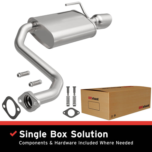 BRExhaust 2009-2017 Nissan Maxima 3.5L Direct-Fit Muffler Kit