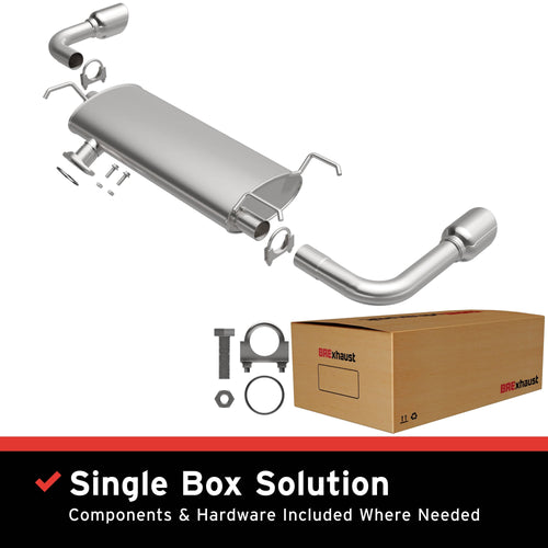 BRExhaust 2009-2024 Nissan Murano 3.5L Direct-Fit Muffler Kit