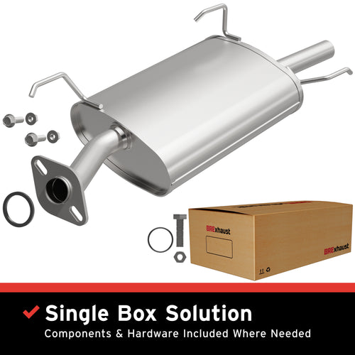 BRExhaust 2000-2006 Nissan Sentra 1.8L Direct-Fit Exhaust Muffler Kit 108-0044