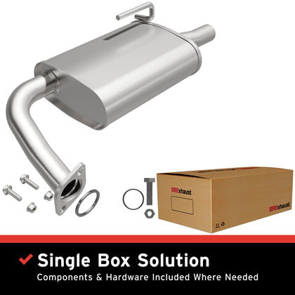 BRExhaust 2007-2009 Nissan Altima 3.5L | 2007-2009 Nissan Altima 2.5L Direct-Fit Exhaust Muffler Kit 108-0047