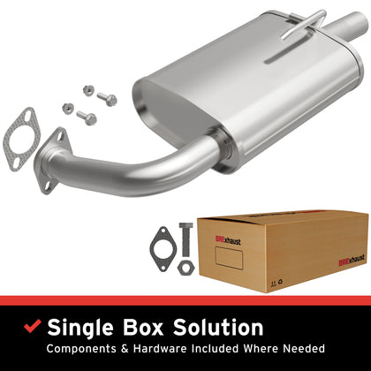 BRExhaust 2007-2009 Nissan Altima 2.5L | 2007-2009 Nissan Altima 3.5L Direct-Fit Exhaust Muffler Kit 108-0048