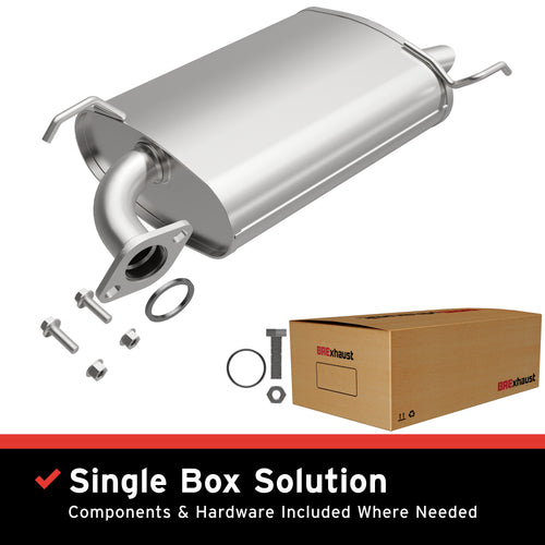 BRExhaust 1998-2002 Honda Accord 3.0L Direct-Fit Exhaust Muffler Kit 108-0052