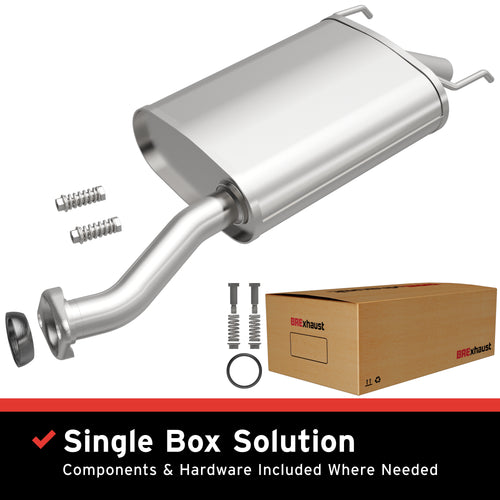 BRExhaust 2007-2008 Honda Fit 1.5L Direct-Fit Exhaust Muffler Kit 108-0060