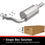 BRExhaust 2003-2008 Mazda 6 2.3L | 2003-2008 Mazda 6 3.0L Direct-Fit Exhaust Muffler Kit 108-0065
