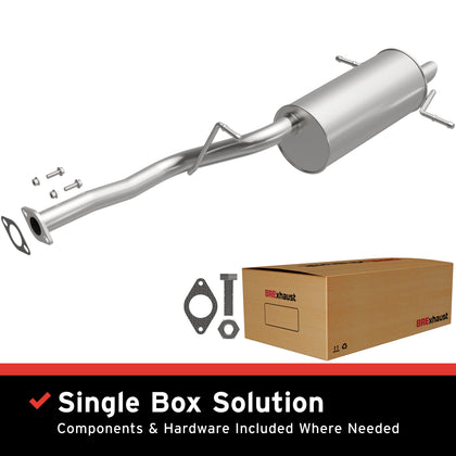 BRExhaust 1998-2005 Subaru Forester 2.5L Direct-Fit Exhaust Muffler Kit 108-0076