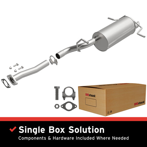 BRExhaust 2006-2008 Subaru Forester 2.5L Direct-Fit Exhaust Muffler Kit 108-0077