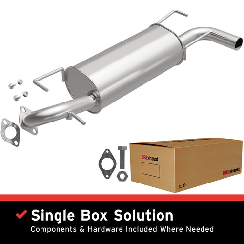 BRExhaust 2008-2011 Subaru Impreza 2.5L Direct-Fit Exhaust Muffler Kit 108-0082
