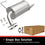 BRExhaust 2009-2013 Subaru Forester 2.5L | 2008-2011 Subaru Impreza 2.5L Direct-Fit Exhaust Muffler Kit 108-0083