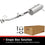 BRExhaust Direct-Fit Exhaust Muffler Kit 108-0084