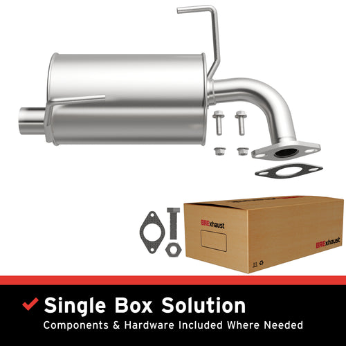 BRExhaust 2009-2013 Subaru Forester 2.5L | 2008-2011 Subaru Impreza 2.5L Direct-Fit Exhaust Muffler Kit 108-0085