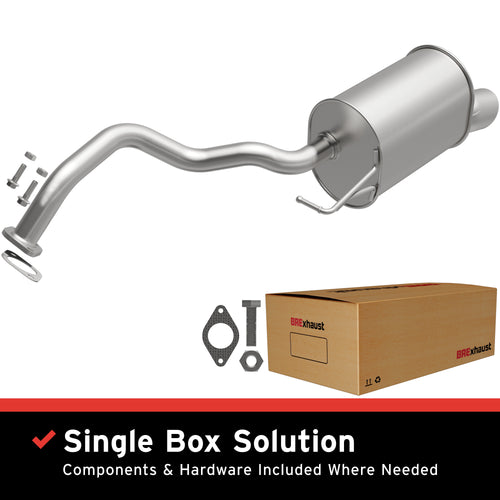BRExhaust 2007-2009 Hyundai Santa Fe 3.3L | 2007-2009 Hyundai Santa Fe 2.7L Direct-Fit Exhaust Muffler Kit 108-0106