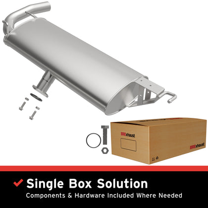 BRExhaust 2006-2008 Suzuki Grand Vitara 2.7L Direct-Fit Exhaust Muffler Kit 108-0120