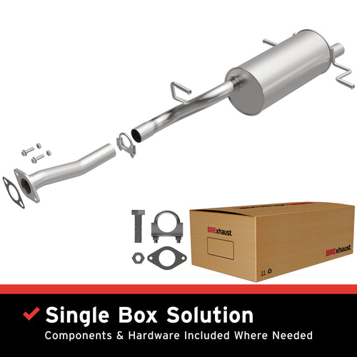 BRExhaust 2006-2007 Subaru Impreza 2.5L | 2006 Saab 9-2X 2.5L Direct-Fit Exhaust Muffler Kit 108-0124