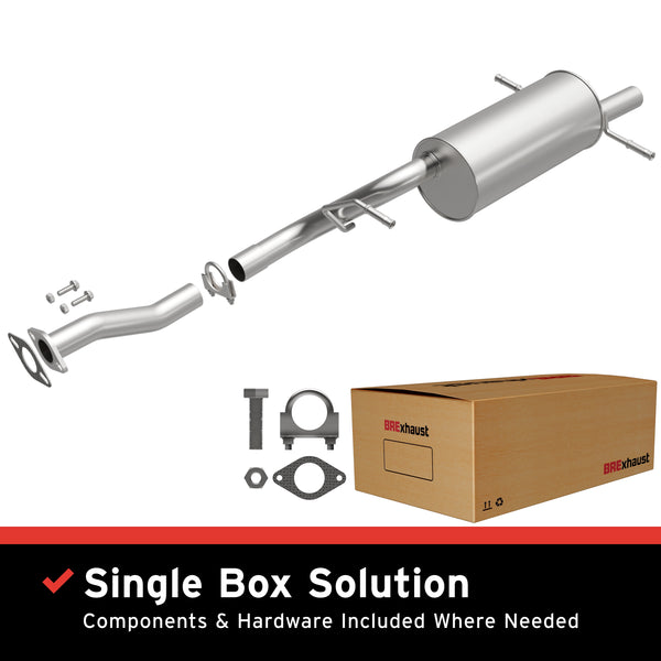 BRExhaust 1995-1999 Subaru Legacy 2.2L Direct-Fit Exhaust Muffler