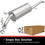 BRExhaust 2009-2011 Chevrolet Aveo 1.6L Direct-Fit Exhaust Muffler Kit 108-0133