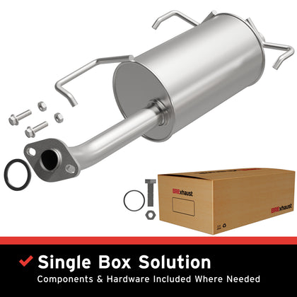 BRExhaust 1995-1998 Nissan 200SX 1.6L | 1995-1999 Nissan Sentra 1.6L Direct-Fit Exhaust Muffler Kit 108-0168
