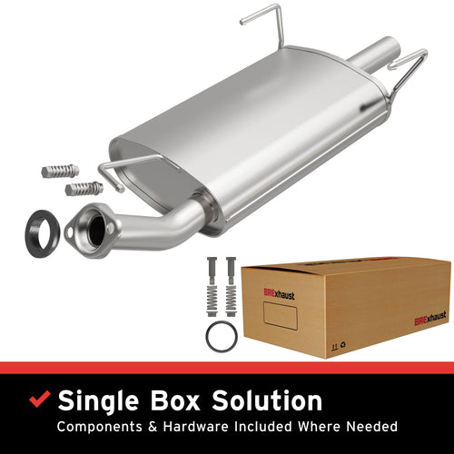 BRExhaust 2002-2006 Nissan Sentra 2.5L Direct-Fit Exhaust Muffler Kit 108-0200