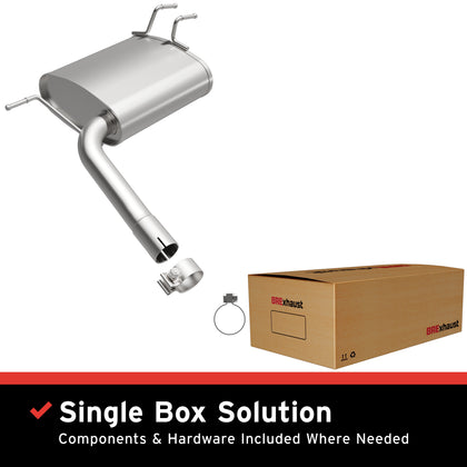 BRExhaust 2018-2022 Honda Accord 1.5L Direct-Fit Exhaust Muffler Kit 108-0278