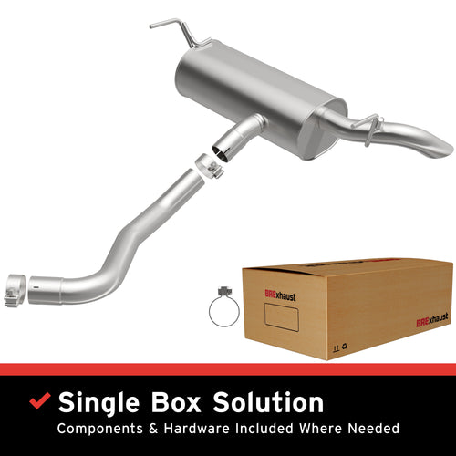 BRExhaust 2019-2022 Jeep Cherokee 2.4L Direct-Fit Exhaust Muffler Kit 108-0291