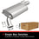 BRExhaust 2018-2024 Toyota Camry 2.5L Direct-Fit Exhaust Muffler Kit 108-0333