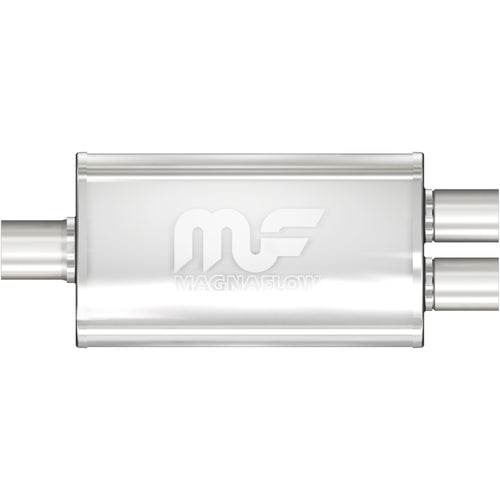 MagnaFlow 3.5 in. x 7 in. x 14 in. Oval Straight-Through Performance Exhaust Muffler 11148