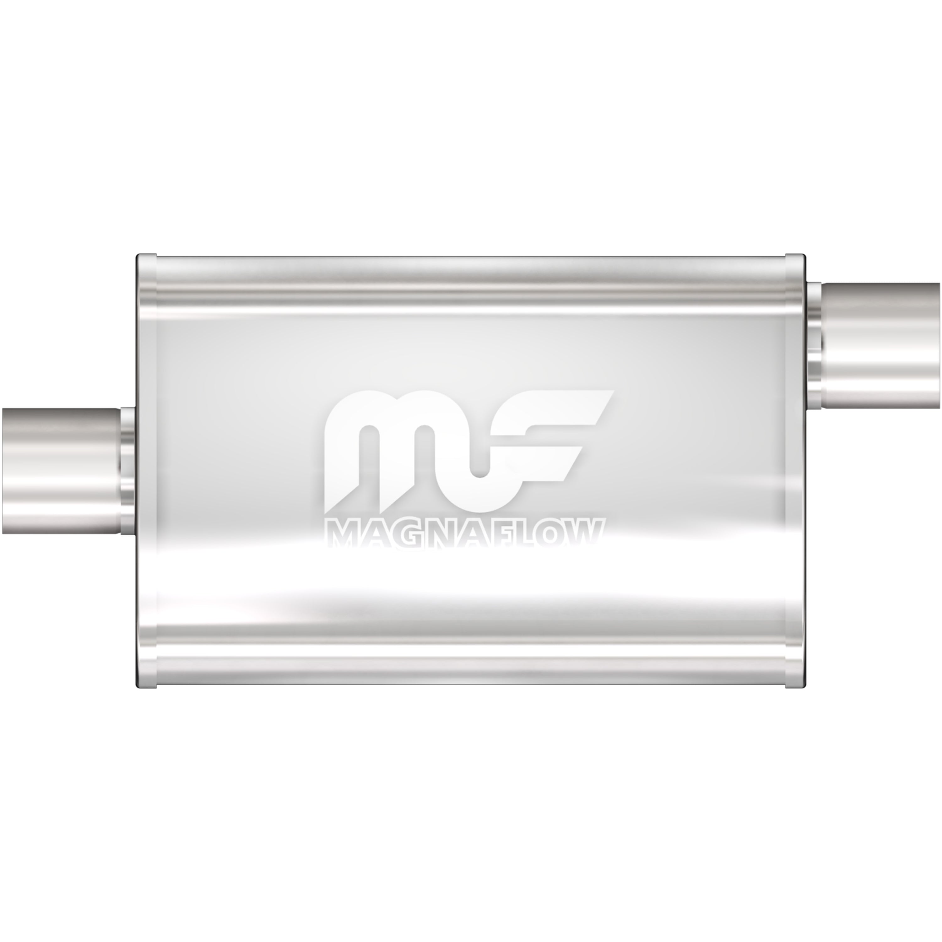MagnaFlow 4 in. x 9 in. x 14 in. Oval Straight-Through Performance Exh
