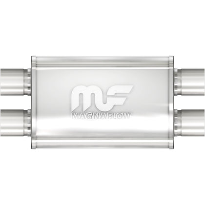 MagnaFlow 4 in. x 9 in. x 14 in. Oval Straight-Through Performance Exhaust Muffler 11386