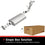 BRExhaust Stainless Steel Direct-Fit Exhaust System Kit 116-0002