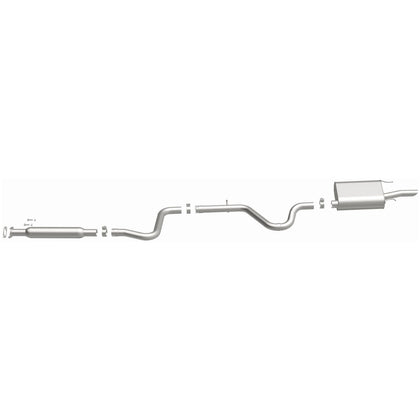 BRExhaust Stainless Steel 2006-2011 Chevrolet Impala 3.5L | 2006-2007 Chevrolet Monte Carlo 3.5L Direct-Fit Exhaust System Kit 116-0015
