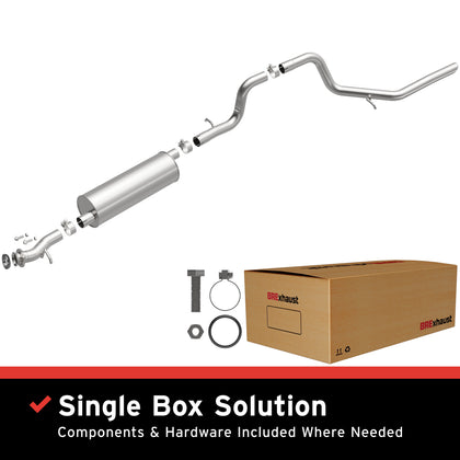 BRExhaust Direct-Fit Exhaust System Kit