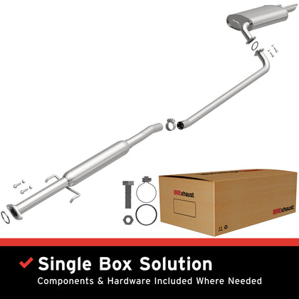BRExhaust Direct-Fit Exhaust System Kit