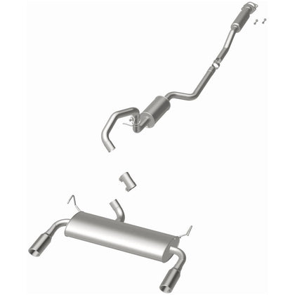 BRExhaust Stainless Steel Direct-Fit Exhaust System Kit 116-0504