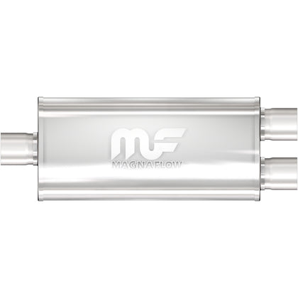 MagnaFlow 5 in. x 8 in. x 14 in. Oval Straight-Through Performance Exhaust Muffler 12158