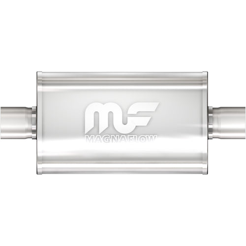 MagnaFlow 5 in. x 8 in. x 14 in. Oval Straight-Through Performance Exhaust Muffler Center/Center
