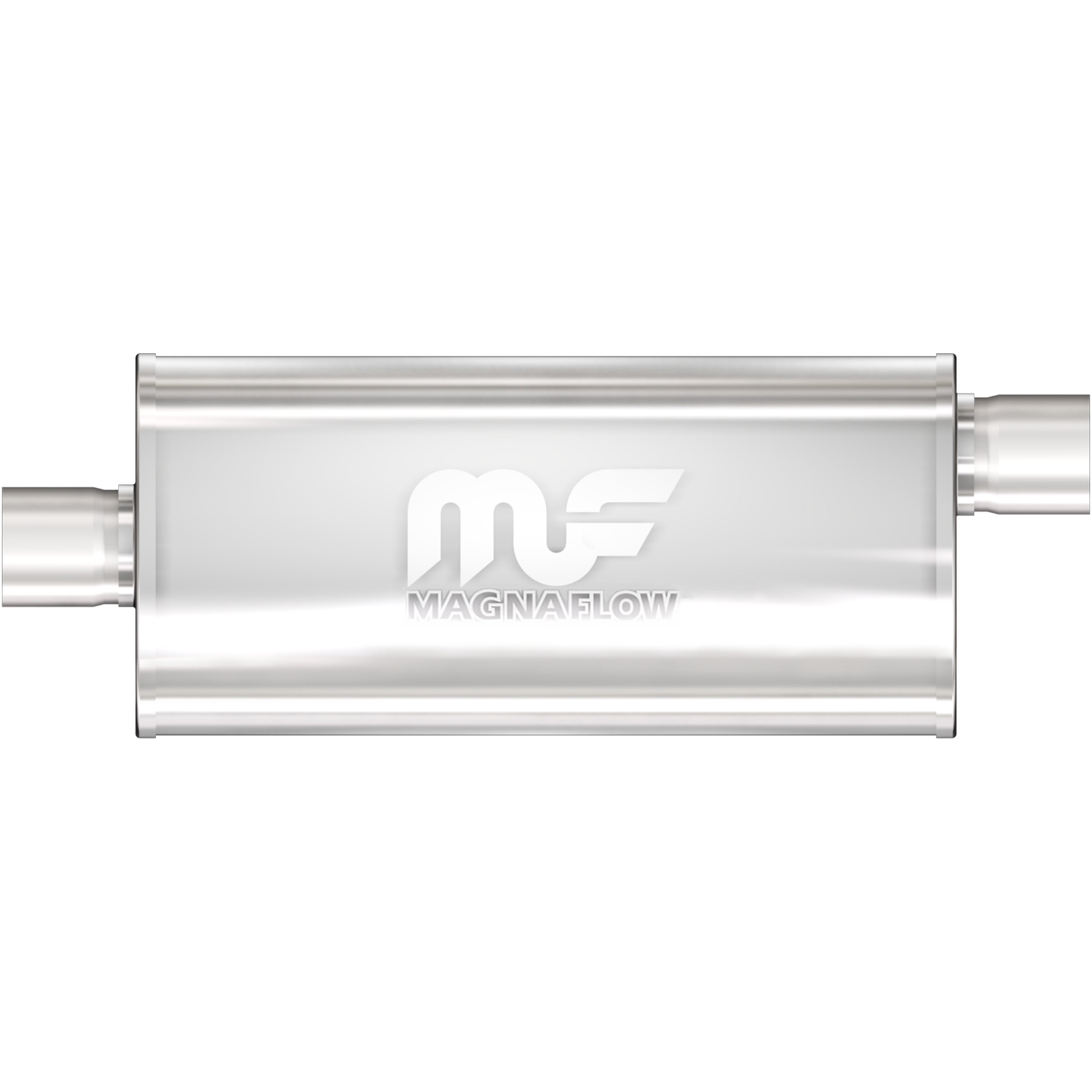MagnaFlow 5 X 8in. Oval Straight-Through Performance Exhaust Muffler 1