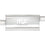 MagnaFlow 5 in. x 8 in. x 14 in. Oval Straight-Through Performance Exhaust Muffler 12226