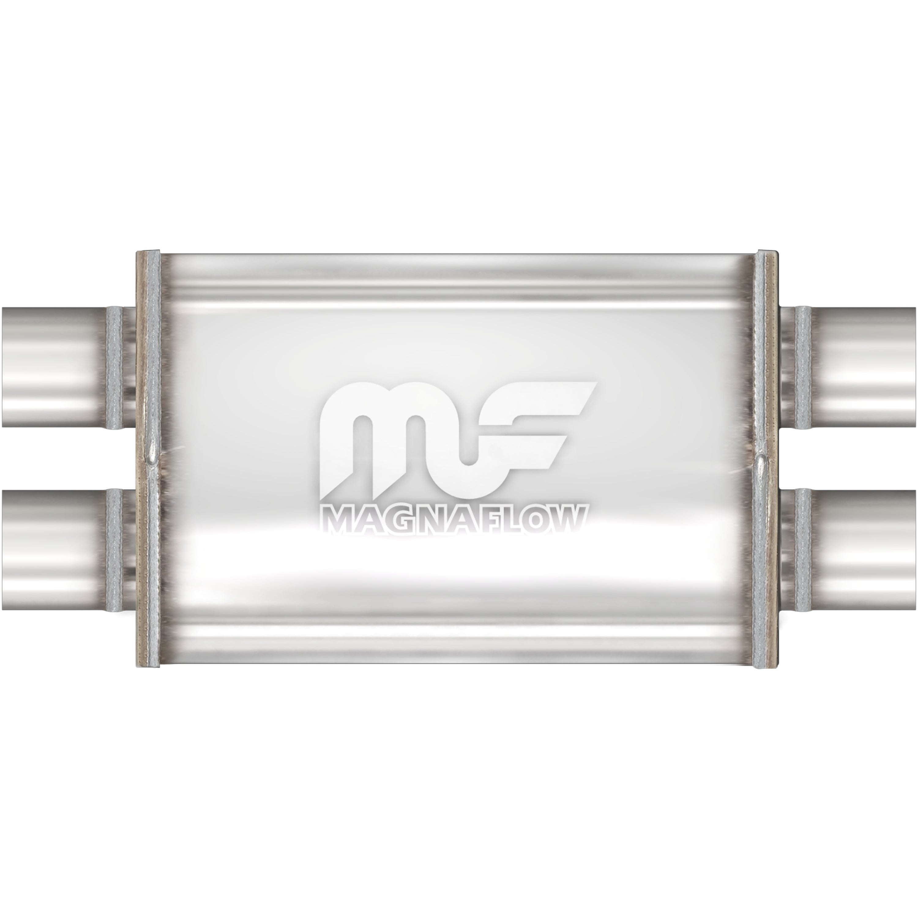 MALFA / SO LONG 12インチ MagnaFlow 5 in. x 8 in. x 18 in. Oval Straight-Through Performance Exh