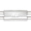 MagnaFlow 5 in. x 8 in. x 18 in. Oval Straight-Through Performance Exhaust Muffler 12469