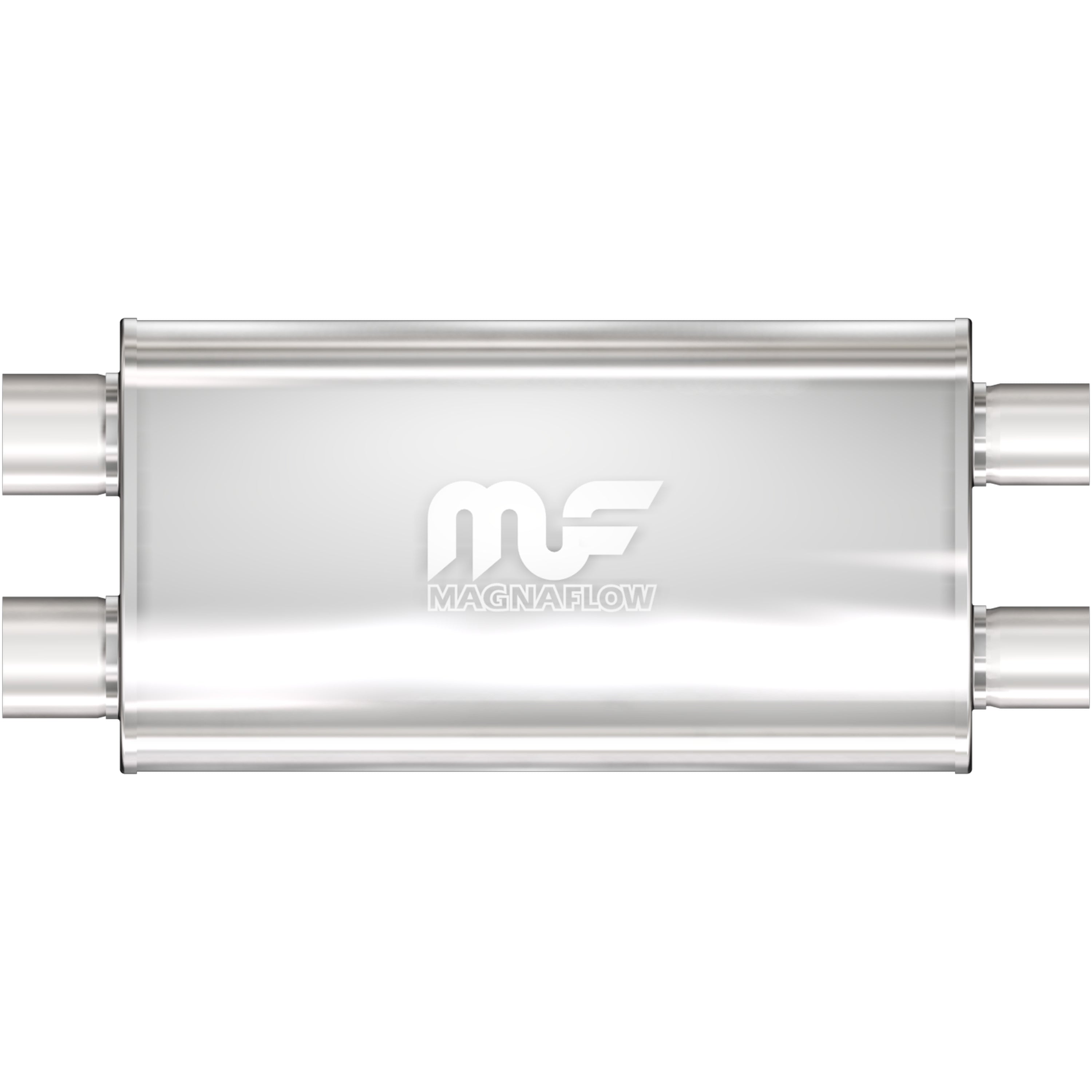 MagnaFlow 5 in. x 11 in. x 22 in. Oval Straight-Through Performance Ex