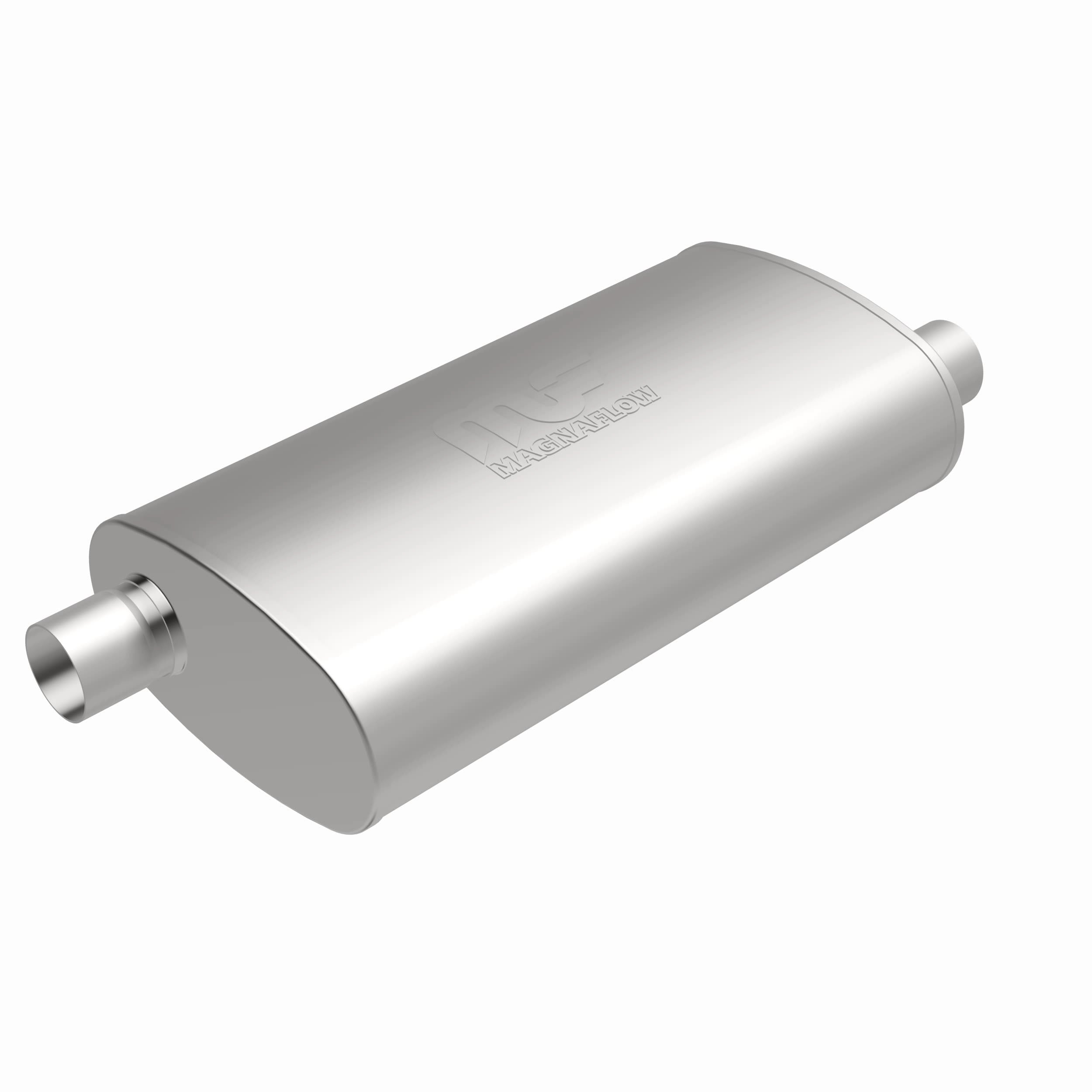 MagnaFlow 5 in. x 11 in. x 22 in. Oval Straight-Through Performance Ex